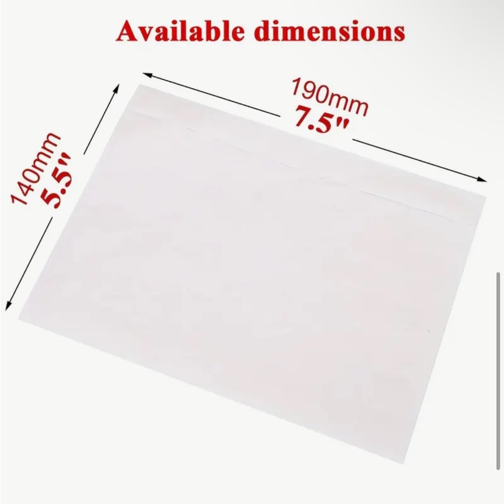 Shipping label covers (50ct) - Picture 2 of 3